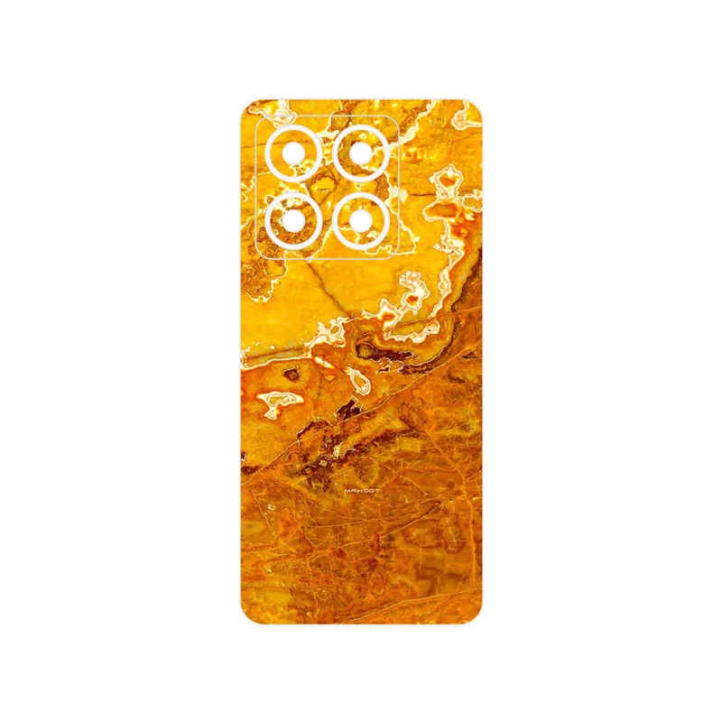 برچسب پوششی ماهوت مدل Gold Marble مناسب برای گوشی موبایل شیائومی 14T
