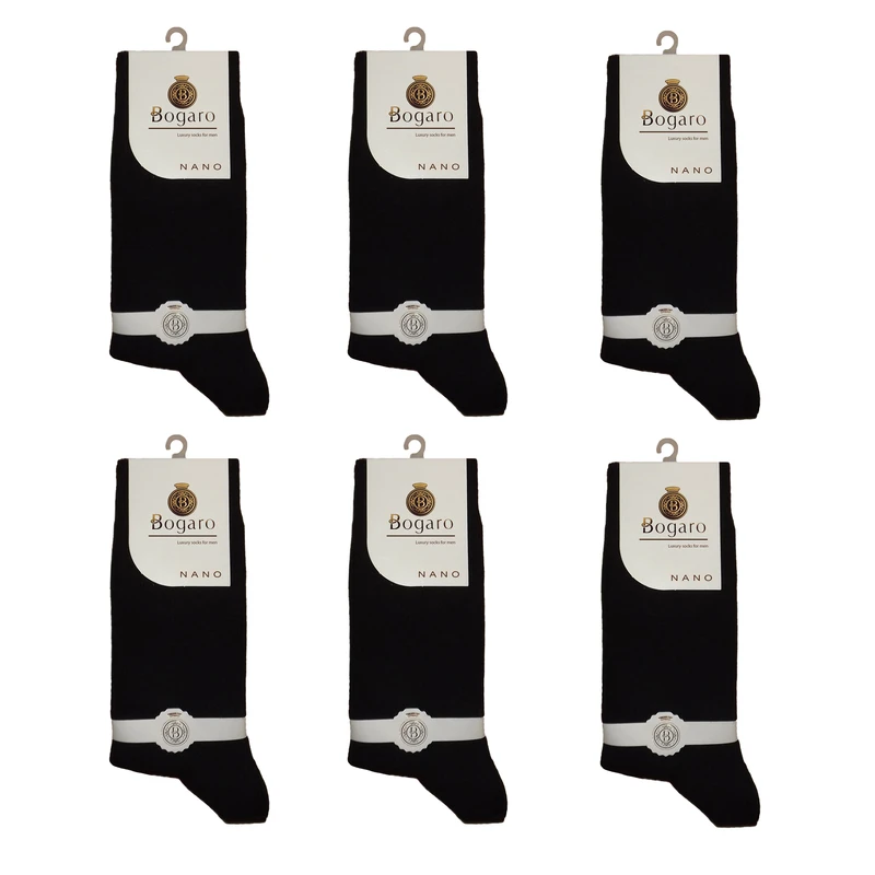 جوراب مردانه بوگارو مدل 701b بسته 6 عددی