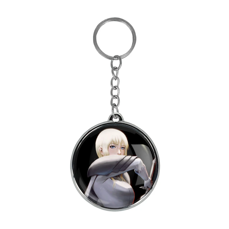 جاکلیدی خندالو طرح فلورا انیمه کلیمور مدل دوطرفه کد 3349133492