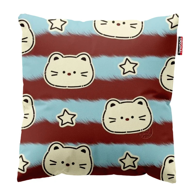 کوسن پاد آفرین طرح کارتونی بچگانه کد 3065 سایز 30*30 سانتی متر