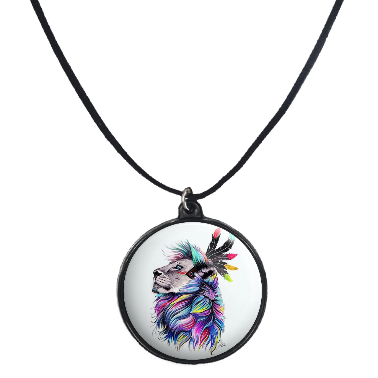 گردنبند پرمانه طرح خفن کد pmb.6030 مدل دو طرفه