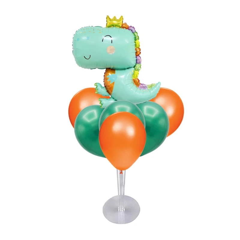 استند بادکنک سورتک طرح تم دایناسور کد ST0826 بسته 8 عددی