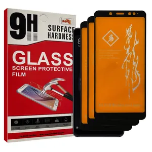 Glass Resistant model glassy screen protector suitable for Xiaomi Redmi Note 5 Pro mobile phone pack of three