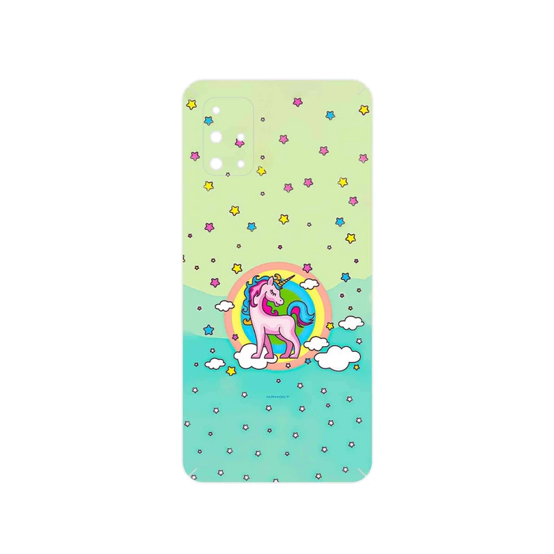 برچسب پوششی ماهوت مدل Rainbow unicorn adventure مناسب برای گوشی موبایل سامسونگ Galaxy M31S