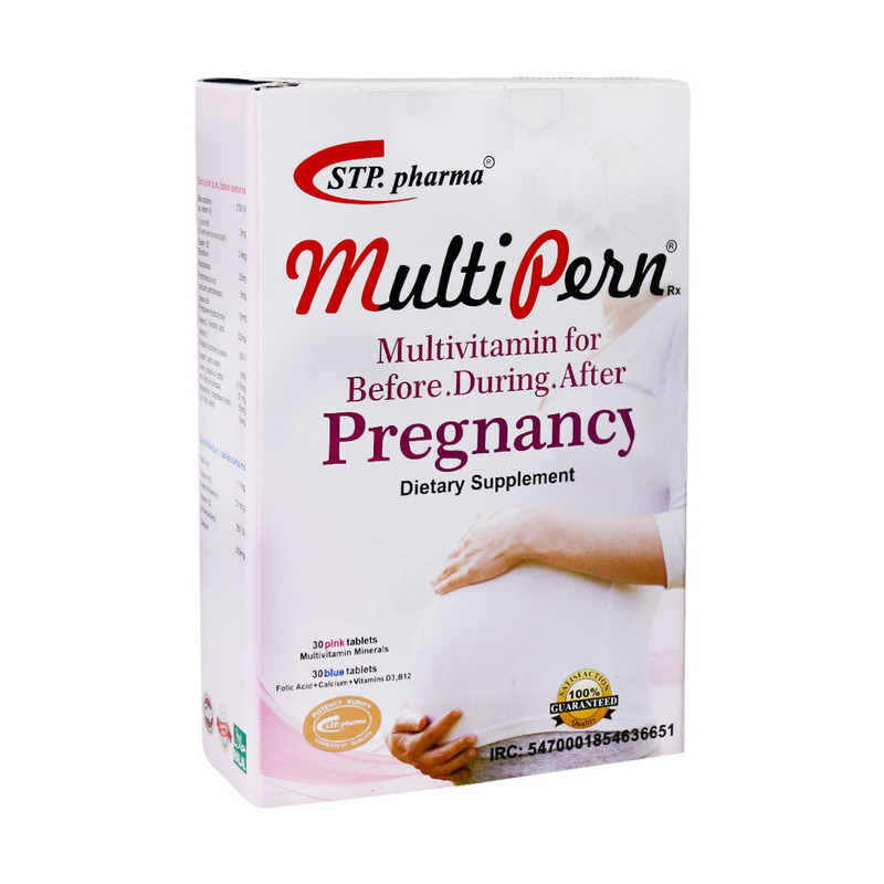 قرص مولتی پرن آرایکس اس تی پی فارما بسته 60 عددی قرص مولتی پرن آرایکس اس تی پی فارما بسته 60 عددی