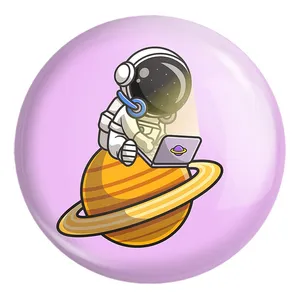 پیکسل خندالو طرح فضانورد کد 25093 مدل بزرگ