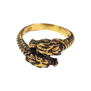 انگشتر مردانه مدل اژدها کد 1006
