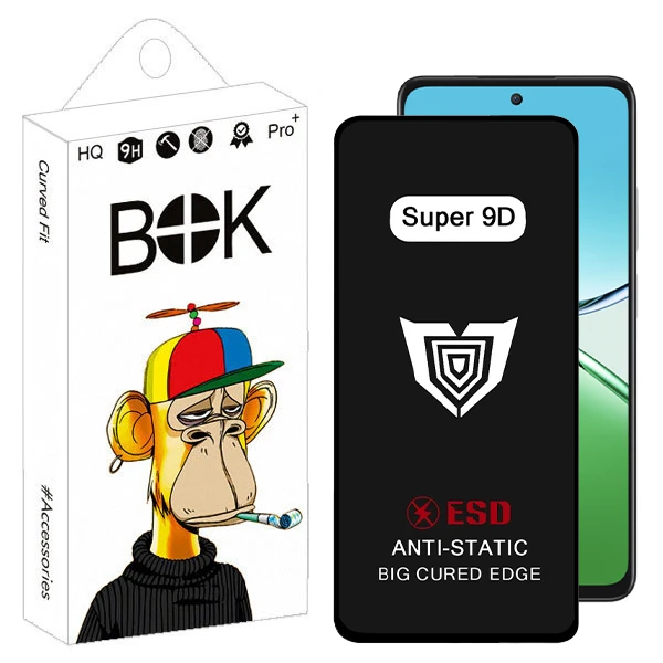 محافظ صفحه نمایش بوک مدل Super 9D Touch مناسب برای گوشی موبایل سامسونگ galaxy a71 4G / oppo k13x / mi 11t pro