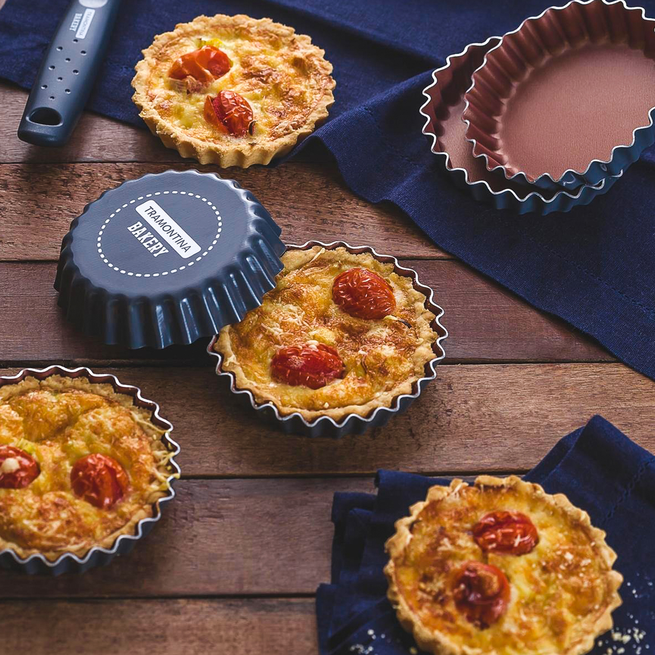 قالب شیرینی ترامونتینا مدل TART کد 27899061 بسته 6 عددی قالب شیرینی ترامونتینا مدل TART کد 27899061 بسته 6 عددی