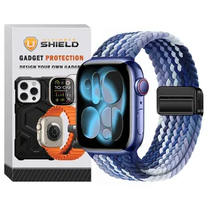 Ultimate Shield band model Braided Magsolo suitable for Apple watch 44/45/46/49mm Series SE1/SE2/SE3/4/5/6/7/8/9/10/11/Ultra/Ultra2/Ultra3