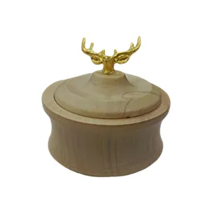 قندان مدل چوبی هلالی