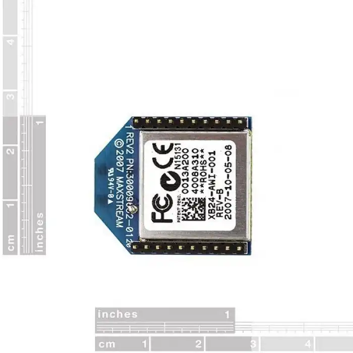 ماژول فرستنده و گیرنده مدل زیگبی کد XB24-AWI-001 مجموعه دو عددی