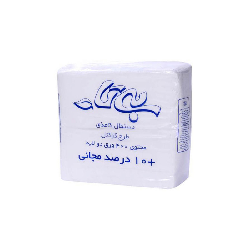 دستمال کاغذی 400 برگ بی تا طرح کوکتل بسته 16 عددی