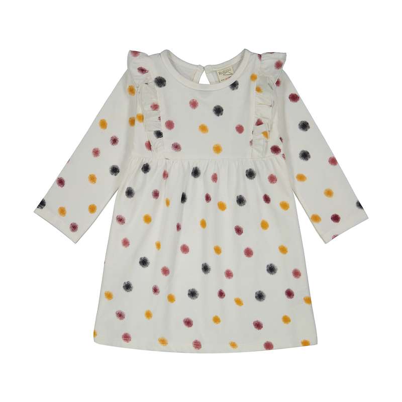 پیراهن دخترانه رابو مدل خالدار کد 1500