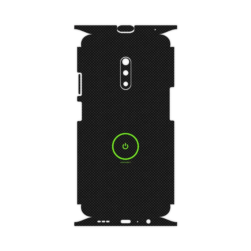 برچسب پوششی ماهوت مدل Minimal Power Button-FullSkin مناسب برای گوشی موبایل اپو Realme X