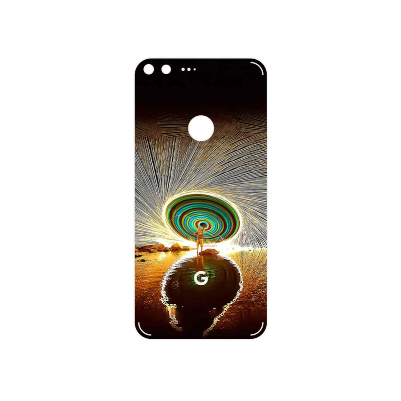 برچسب پوششی ماهوت مدل Night Light Fountain مناسب برای گوشی موبایل گوگل Pixel