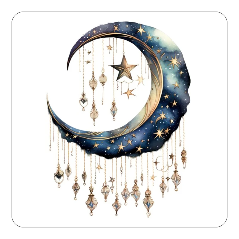 مگنت کاکتی طرح ماه و ستاره مدل mp55045