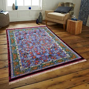 فرش دستباف دو و نیم متری طرح هزار گل مدل AA