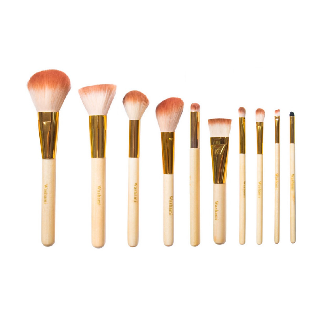 ست برس آرایشی واشامی مدل 01 بسته 10 عددی