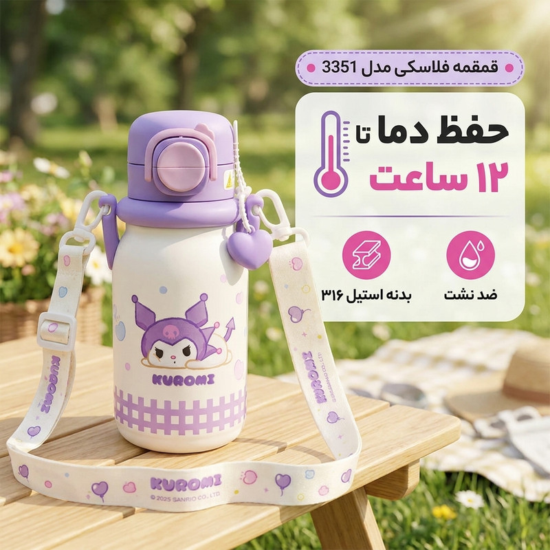 قمقمه مدل 3351 گنجایش 0.64 لیتر