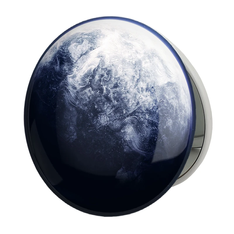 آینه جیبی خندالو طرح سیاره اورانوس مدل تاشو کد 25358 