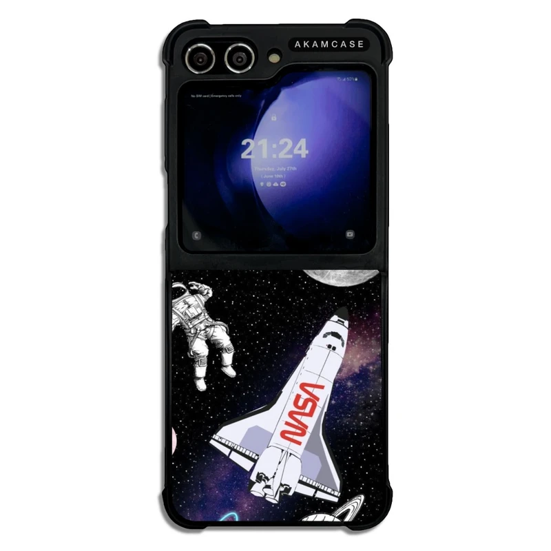 کاور آکام مدل AMCWSGZFLIP5-NASA17 مناسب برای گوشی موبایل سامسونگ Galaxy Z Flip 5