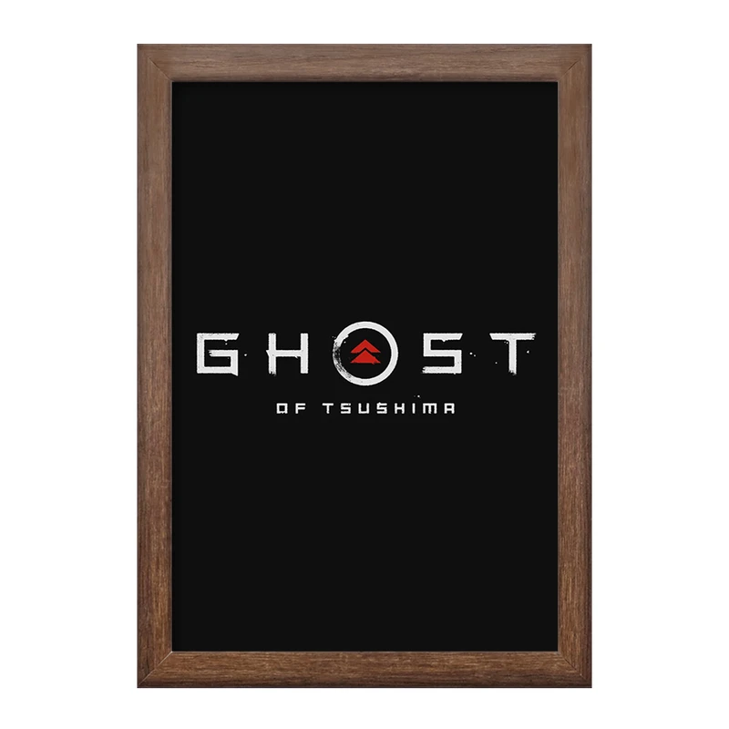 تابلو خندالو طرح گوست آف سوشیما کد 30807