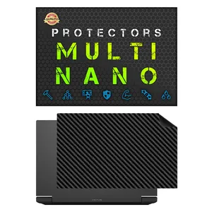 Multi Nano X-F1C Model Carbon Rear Skin Suitable For HP Victus 15 FB1013DX 15.6 inch Laptop