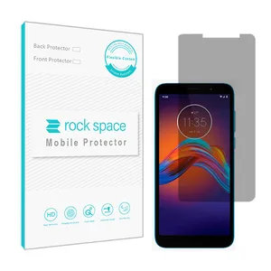 Privacy screen protector Rockspace model HyPRV suitable for Motorola E6 play mobile phone