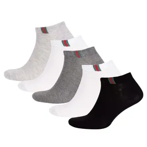 جوراب ساق کوتاه مردانه دفکتو مدل 147KR1 مجموعه 3 عددی