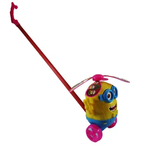 اسباب بازی مدل  چرخ عصایی طرح مینیون کد no1