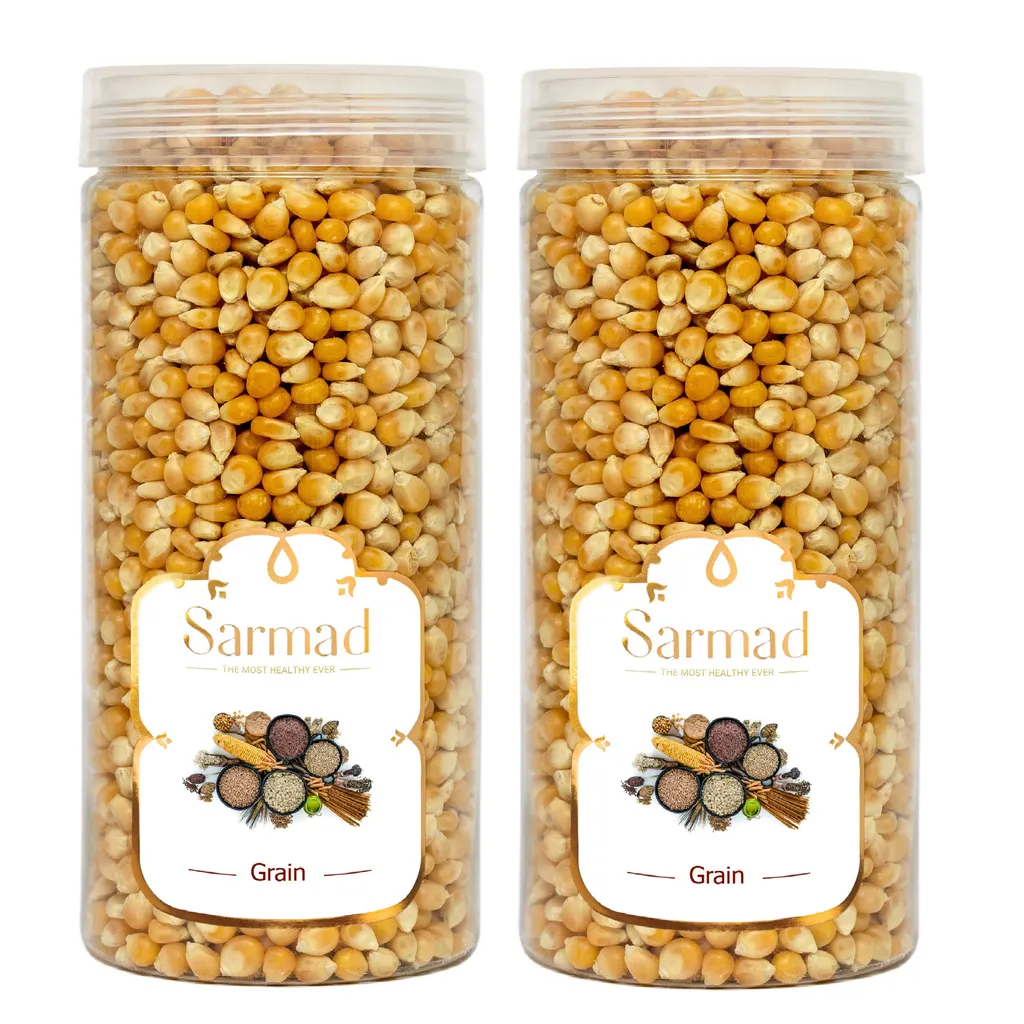 ذرت پاپ کرن ممتاز سرمد - 600 گرم بسته 2 عددی