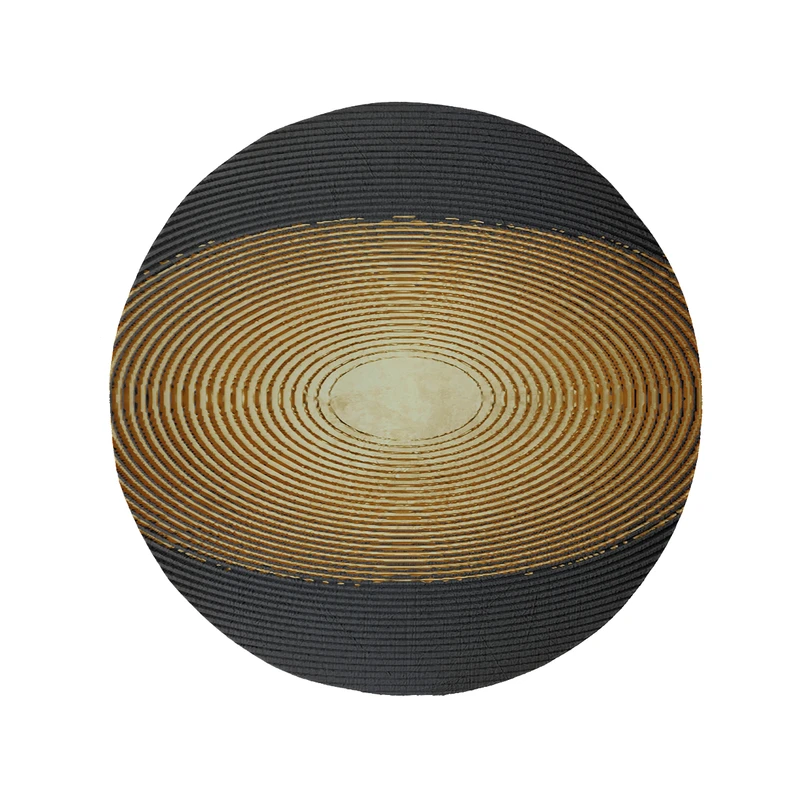 پادری مدل دایره طرح کلاسیک کد 8805 سایز 90 × 90 سانتی متر 