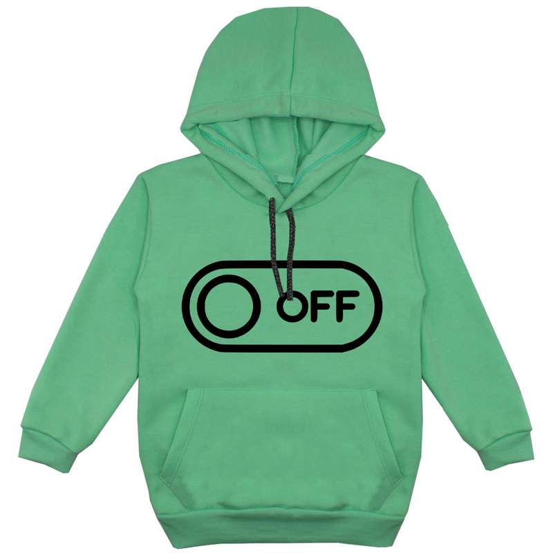 هودی پسرانه مدل F88 OFF رنگ سبز