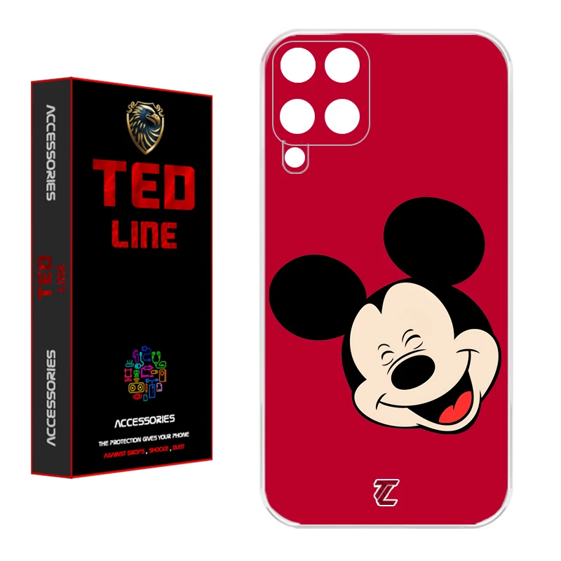 کاور تدلاین طرح میکی موس کد 1213 مناسب برای گوشی موبایل سامسونگ Galaxy A12 / M12 / F12