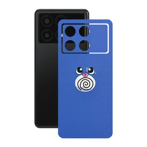 Remax cover sticker Leth model Poliwag Pokemon design suitable for Xiaomi Poco X6 Pro mobile phone