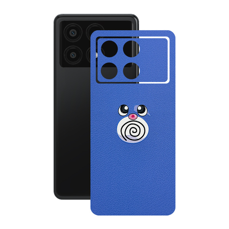 برچسب پوششی ریمکس مدل Leth طرح پولیواگ پوکمون مناسب برای گوشی موبایل شیائومی Poco X6 Pro