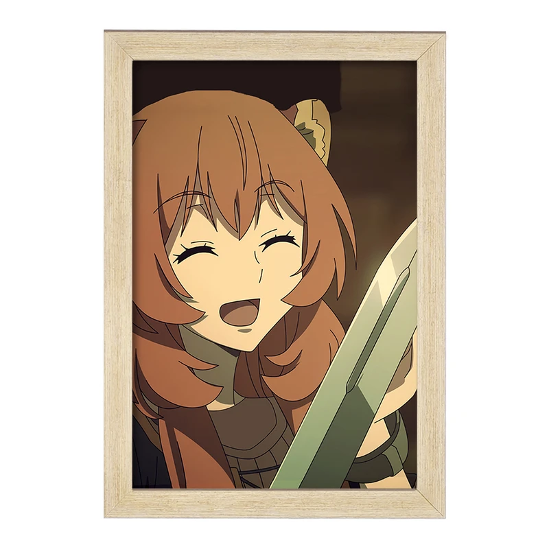 تابلو خندالو مدل رافتالیا انیمه ظهور قهرمان سپر  کد 15928