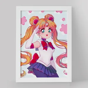 تابلو خندالو مدل اوساگی تسوکینو انیمه سیلور مون Sailor Moon کد 17430