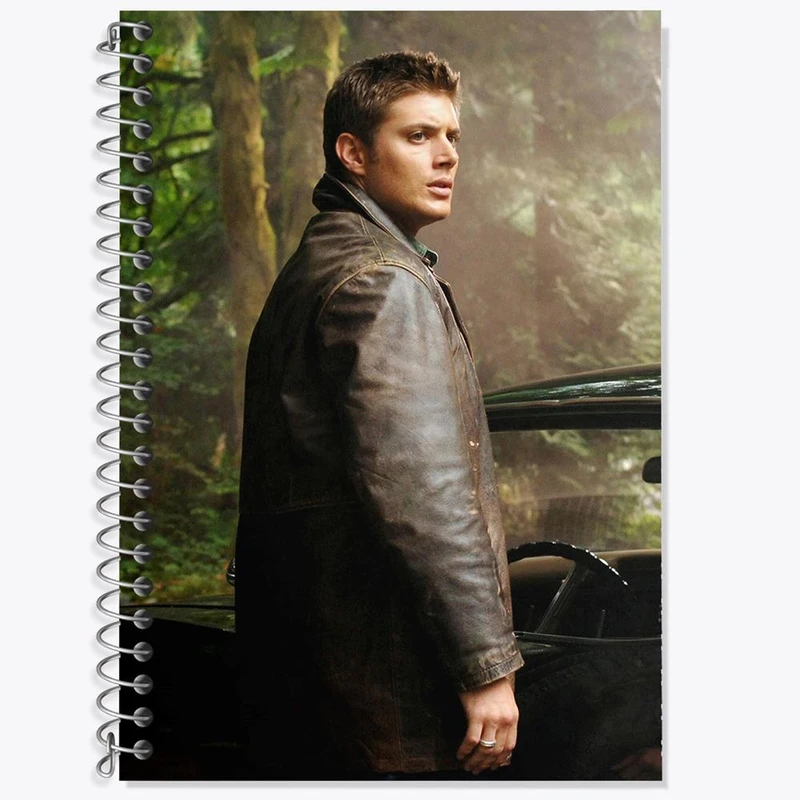 دفتر لغت 50 برگ خندالو مدل دین وینچستر سریال سوپرنچرال Supernatural کد 24523