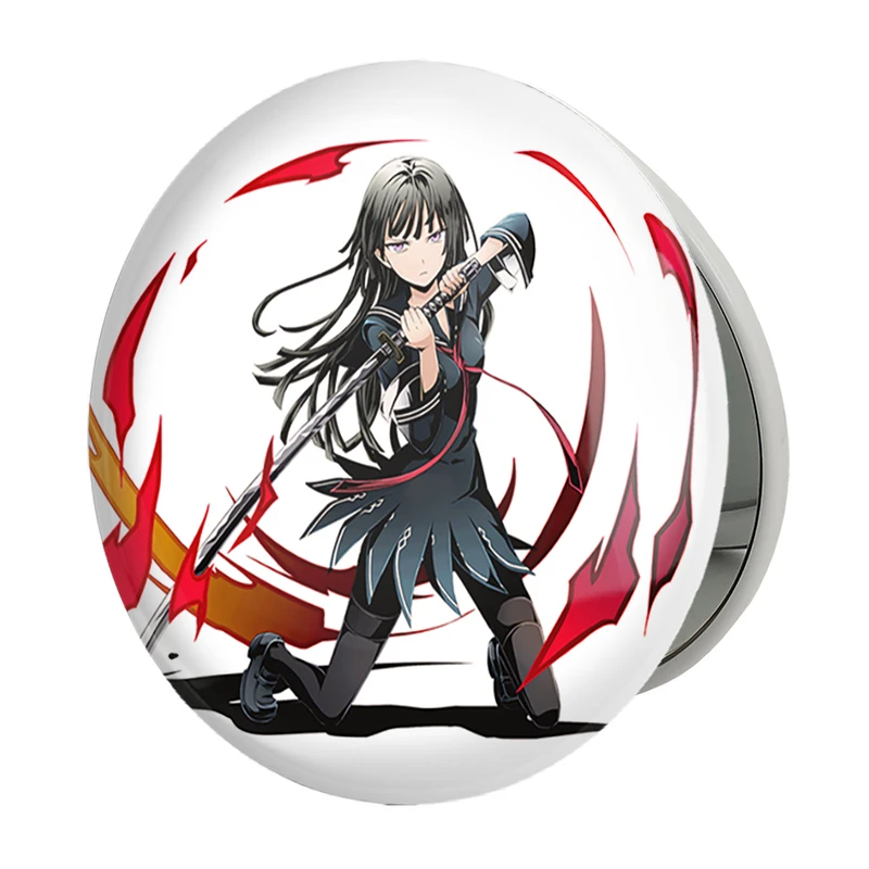 آینه جیبی خندالو طرح کیسارا انیمه گلوله سیاه مدل تاشو کد 35805