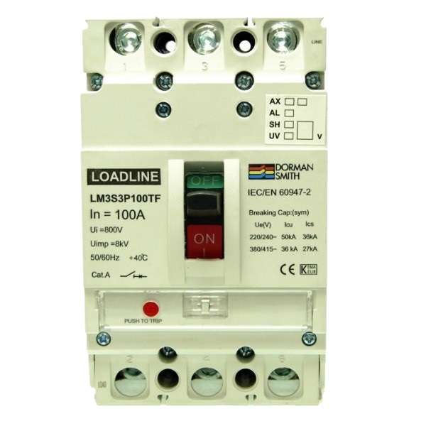 کليد اتوماتيک 100 آمپر دورمن اسمیت مدل LM3S3P100TF کليد اتوماتيک 100 آمپر دورمن اسمیت مدل LM3S3P100TF