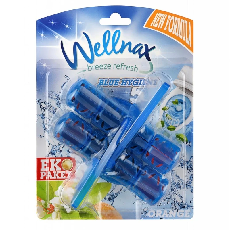 قرص جرمگیر توالت فرنگی ولناکس مدل Orange بسته 8 عددی