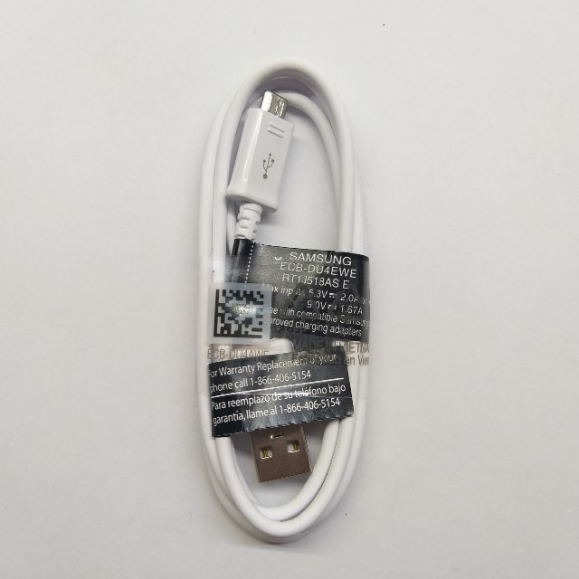 کابل تبدیل USB به MicroUSB سامسونگ مدل RRTJ4 طول 1 متر