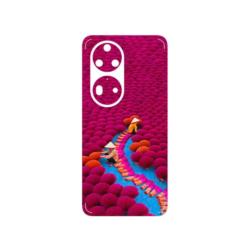 برچسب پوششی ماهوت مدل Vietnam Incense Wood Farms مناسب برای گوشی موبایل هوآوی P50 Pro