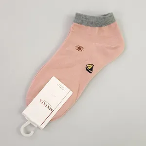 جوراب دخترانه مدل قایق کد FBF-JB008PK