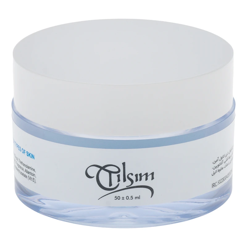 ژل آبرسان صورت تیلسیم مدل Q10 مناسب برای انواع پوست حجم 50 میلی‌لیتر