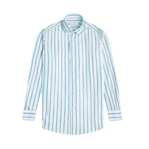 پیراهن آستین بلند یقه برگردان مردانه کروم مدل 2510119 