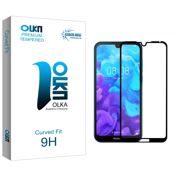 محافظ صفحه نمایش سرامیکی کولینگ مدل Olka glass مناسب برای گوشی موبایل هوآوی Y5 2019