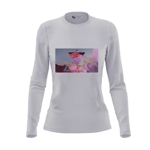 تی شرت آستین بلند زنانه مدل مثلث